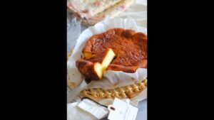 【簡単レシピ】混ぜて焼くだけ♪チーズケーキ