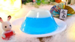 富士山ゼリーの作り方｜お正月の縁起物スイーツレシピ