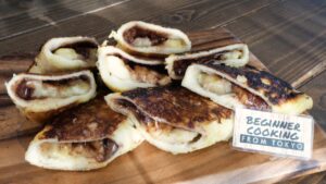 食パンレシピ☆チョコバナナフレンチトースト☆Chocolate Banana French Toast