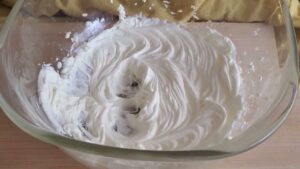 ふわふわチーズケーキ【クレームダンジュ】 レシピ・作り方【Creme d'orange recipe / how to make】