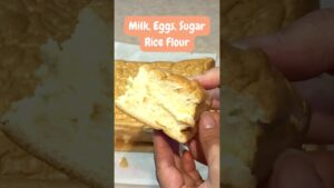 Butter, No Oil Gluten Free Cake 🍰😆 米粉しっとりケーキ　レシピ