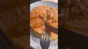 太らない朝食【オートミールパンケーキ】レシピはコメント欄