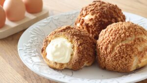 クッキーシュー：シュークリームの作り方