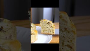 材料3つだけ！簡単バナナケーキ作り方！