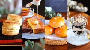 スコーン、クリームプリンパン、フレンチトースト、オートミールクッキー、杏仁豆腐、ドロリッチの作り方｜komugikodaisuki