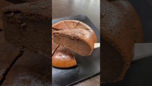 たった２つの材料でできる本格『ガトーショコラ』