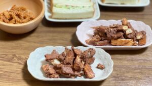 簡単食パンレシピ／パン耳でチョコパン