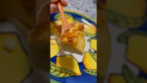 少ない材料で【リンゴのチーズケーキ】