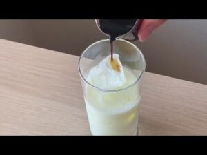 カフェラテ作り方🍂簡単にお家カフェ！ラテベースでできる！