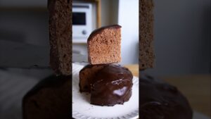 レンジで3分！材料3つで生チョコケーキ作り方。