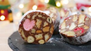 食べるとみんなが笑顔になるチョコレートサラミの作り方 How to make the best melt-in-your-mouth chocolate salami