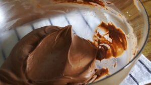 生チョコムースケーキ作り方🍫