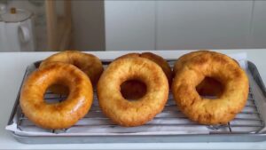 donutsもちもちのおからドーナツ作り方！[材料3つ！低カロリー]#