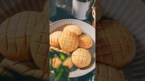 【簡単レシピ】絶品メロンパン風クッキーの作り方！バター香る贅沢スイーツ🍪