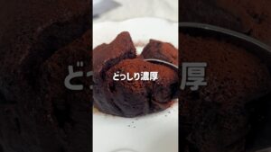 ＼混ぜるだけ・どっしり／🍫プロテインチョコケーキ🍫