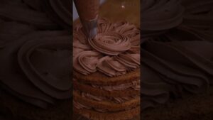 口金1個でできる！ナッペなしで可愛いプロのケーキデコレーション