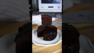材料4つ！レンジで生チョコケーキ作り方！