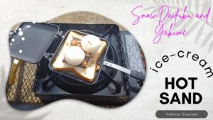 アイスクリームをホットサンドメーカーで食パンに挟んで焼いた簡単レシピ！　～Nice焼き目！！～