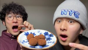 【お菓子作り】ホワイトデーのお返しに！料理苦手な兄弟が簡単なのに超美味しいチョコを作る！！