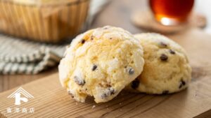 基本のチョコチップメロンパン / パンのレシピ