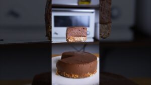 材料3つ！豆腐で生チョコタルト作り方！