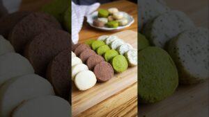 材料3つ！アイスボックスクッキー作り方！