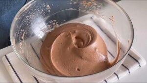 Chocolate mousse cakeチョコレートムースケーキ作り方！[材料3つ・オーブンなし]