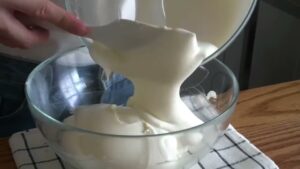 Rare cheese tartレアチーズタルト作り方[材料4つ・ゼラチンなし]