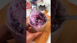 思考停止で作れる『濃厚ブルーベリーアイス』
