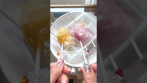 あのお馴染みのキャンディーで簡単に作れるアイスキャンディー🍬