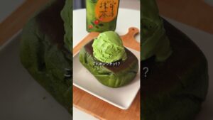 レンチンでつくれちゃう『抹茶パンケーキ風』