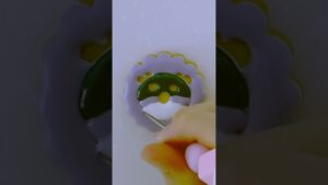 簡単でかわいいばいきんまんのアイシングクッキーを作りました🌟