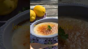 レモンクレームブリュレ🍋