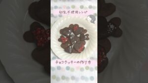 【卵乳不使用】チョコクッキー🍫