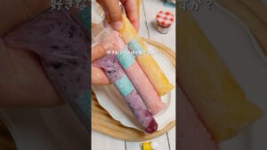 百均の氷棒で作る！フルーツアイスバー