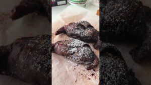 最近流行りのクロワッサンをチョコ味にした