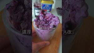 思考停止でつくれる『濃厚ブルーベリーアイス改』