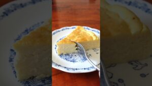 One bowl Creamy Cheesecake 🧁🧀簡単混ぜるだけチーズケーキ　レシピ #shorts