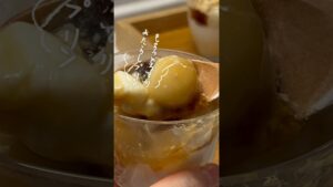 『みたらしプリン』お月見の季節がやってきた🍡✨🎑