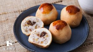 いちじく入り胡桃饅頭 / 和菓子のレシピ