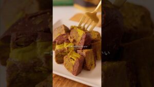 一口で幸せ『チョコかぼちゃブラウニー的なの』