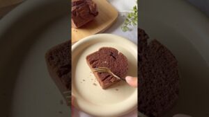 【焼くまで5分】チョコパウンドケーキ