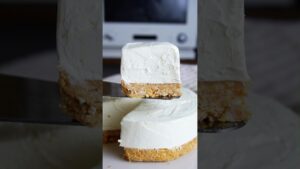 材料3つ！ホワイト生チョコタルト作り方！