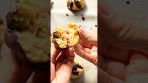 Day 84 of 100 ひよこ豆チョコチャンククッキー