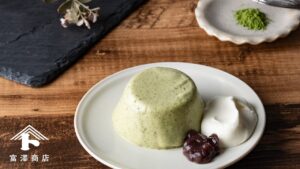 なめらか和風デザート。基本の抹茶ババロア / お菓子のレシピ