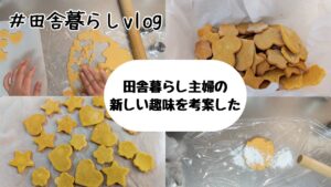 【お菓子作り】やることがない田舎暮らし主婦の1人休日