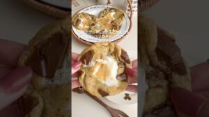 ホットケーキミックスでチョコマシュマロチャンククッキー🍪