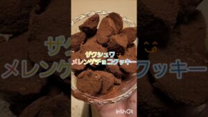 材料３つ！チョコメレンゲクッキー