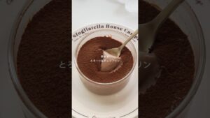 レンジで簡単！飲め〜る生チョコプリン