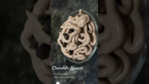 Chocolate Mousse Recipe • No Chocolate, No condensed milk recipe • Choco dessert •